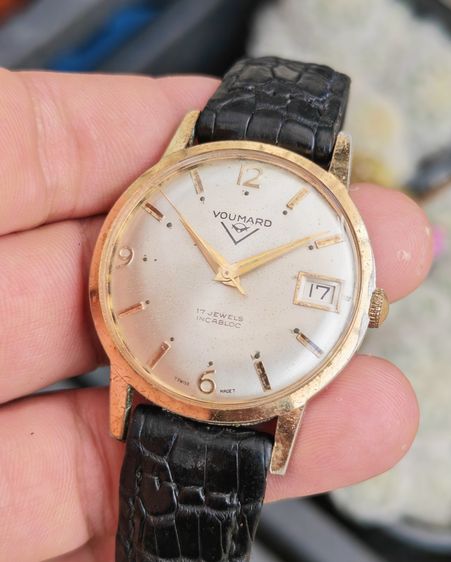 นาฬิกา Vintage Voumard ระบบไขลาน แบ่งปันราคาสุดน่ารักครับ รูปที่ 3