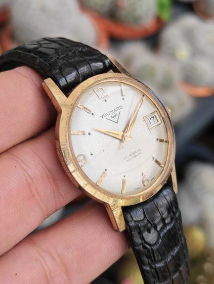 นาฬิกา Vintage Voumard ระบบไขลาน แบ่งปันราคาสุดน่ารักครับ รูปที่ 4