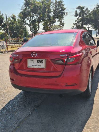 Mazda Mazda 2 2015 1.5 XD Sedan ดีเซล ไม่ติดแก๊ส เกียร์อัตโนมัติ แดง รูปที่ 2