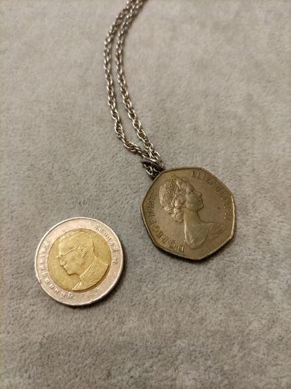 สร้อย​เหรียญ​ Queen​ Elizabeth​1977 รูปที่ 2