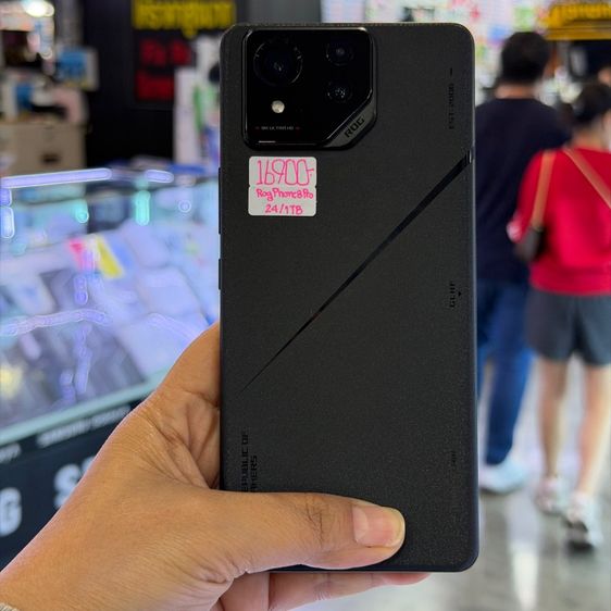 ROG Phone8 Pro Edition สีดำ สภาพสวยมาก จอ6.78นิ้ว แรม24รอม1TB Snap8 Gen3 กล่อง50ล้าน(3ตัว)🥰🥰 รูปที่ 2