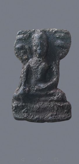 พระมเหศวร​ เนื้อชินเงิน​ กรุวัดพระศรีฯจ.สุพรรณบุรี รูปที่ 6