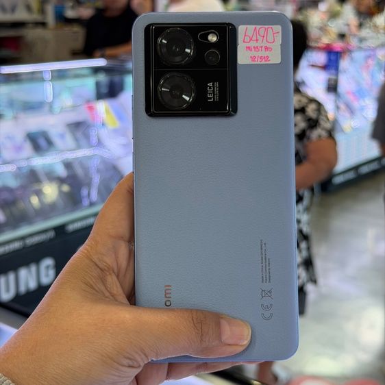 Xiaomi 13T Pro สีฟ้า(Alpine Blue) เครื่องศูนย์ สภาพสวย จอ6.67นิ้ว แรม12รอม512 🥰🥰 รูปที่ 2