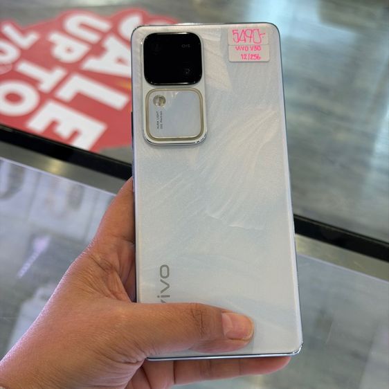Vivo V30 สีขาว,ดำ เครื่องศูนย์ สภาพสวยมากๆ จอ6.78นิ้ว แรม12รอม256 Snap7 Gen3 กล้อง50ล้าน(3ตัว)🥰🥰 รูปที่ 2