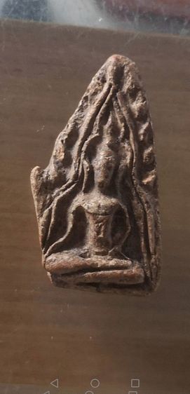 ขุนแผนบ้านกร่าง​ พิมพ์หน้าเทวดาพลายคู่ตัดเดี่ยว​ กรุบ้านกร่สงจ.สุพรรณบุรี รูปที่ 4