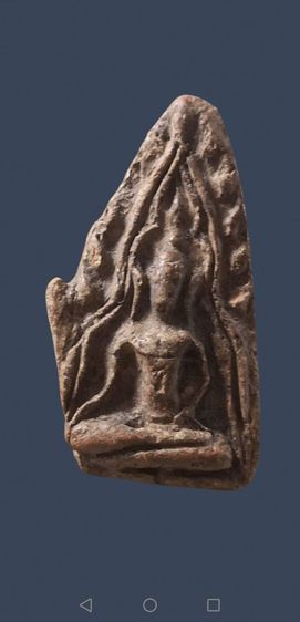 ขุนแผนบ้านกร่าง​ พิมพ์หน้าเทวดาพลายคู่ตัดเดี่ยว​ กรุบ้านกร่สงจ.สุพรรณบุรี รูปที่ 9