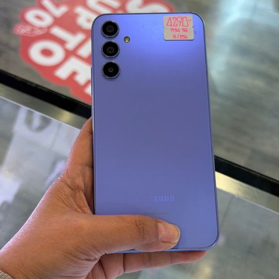 Samsung A34 5G 256GB สีม่วง เครื่องศูนย์ สภาพสวย จอ6.6นิ้ว แรม8รอม256 Dimensity1080 กล้อง48ล้าน(3ตัว)🥰🥰 รูปที่ 2