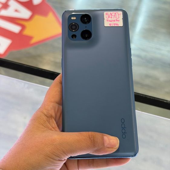 Oppo Find X3 Pro สีฟ้า เครื่องศูนย์ สภาพสวยมาก จอ6.7นิ้ว แรม12รอม256 Snap888 กล้อง50ล้าน(4ตัว)🥰🥰 รูปที่ 2