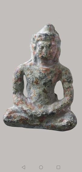 พระร่วงนั่ง​ เนื้อสนิมแดง​ กรุคอกควายจ.ชัยภูมิ รูปที่ 8