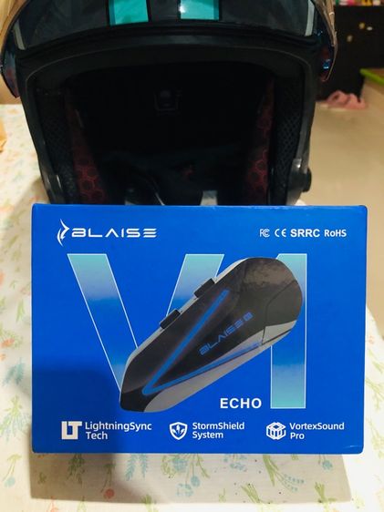 ขายหมวกกันน็อค หมวกกันน็อค LINK Helmet รุ่น Eros ทรงเปิดหน้า รองรับ Bluetooth รูปที่ 7