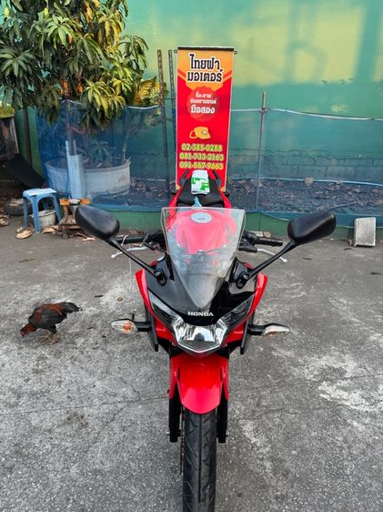 HONDA CBR150Rซื้อมาถูกขายถูกรถคันนี้ นางฟ้ามือนรถใหม่รถใช้น้อย3825km กิโลแท้สภาพรถเดิมๆต้องมาดูของจริงมีสถานที่ให้ทดลองขับขี่ก่อนซื้อ รูปที่ 4