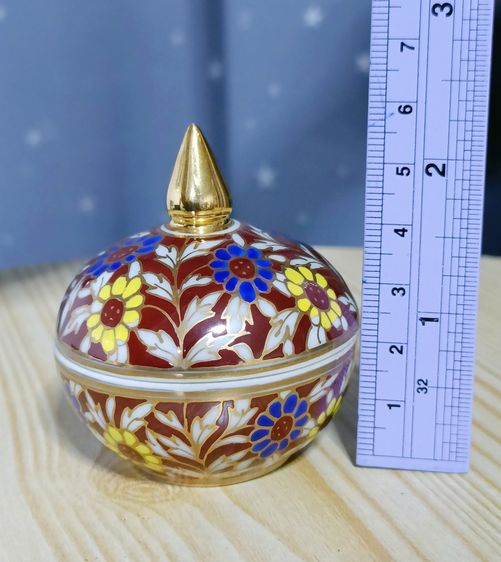 💟 ผอบเบญจรงค์ สูง 6 ซม. รูปที่ 6