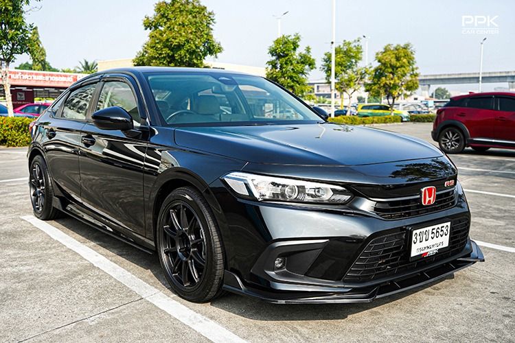 Honda Civic 2022 1.5 EL+ Sedan เบนซิน ไม่ติดแก๊ส เกียร์อัตโนมัติ ดำ รูปที่ 3