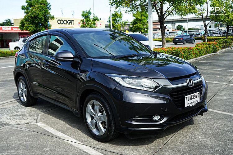 Honda HR-V 2015 1.8 E Utility-car เบนซิน ไม่ติดแก๊ส เกียร์อัตโนมัติ ดำ รูปที่ 3
