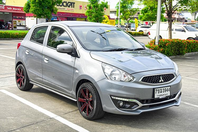 Mitsubishi Mirage 2018 1.2 GLX Sedan เบนซิน ไม่ติดแก๊ส เกียร์อัตโนมัติ เทา รูปที่ 3