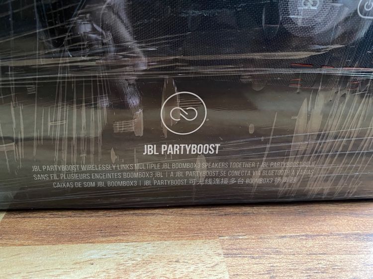 JBL BoomBox 3 สีดำ รอบผลิตใหม่ 2568 --เครื่องศูนย์ไทย ใหม่มือ1 ไม่เคยแกะ-- --ประกันมหาจักร 1ปี 3เดือน-- รูปที่ 7