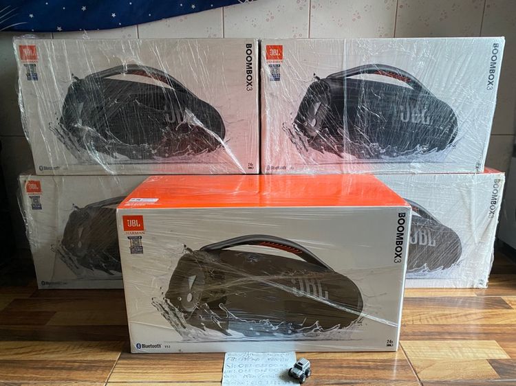 JBL BoomBox 3 สีดำ รอบผลิตใหม่ 2568 --เครื่องศูนย์ไทย ใหม่มือ1 ไม่เคยแกะ-- --ประกันมหาจักร 1ปี 3เดือน-- รูปที่ 2