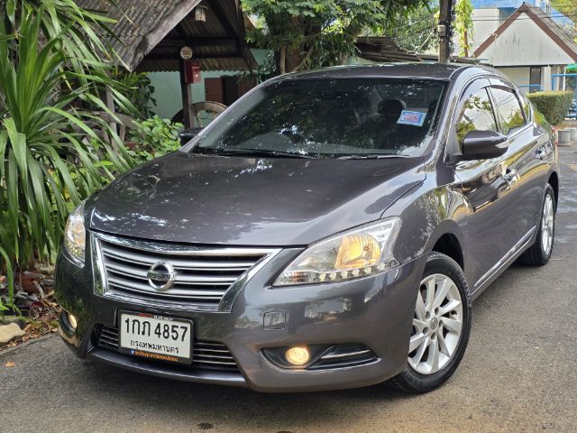 รถ Nissan Sylphy 1.6 V สี เทา