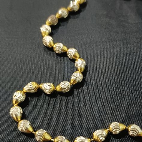 สร้อยคอทองคำขาว งานทองโคลนนิ่ง รูปที่ 2