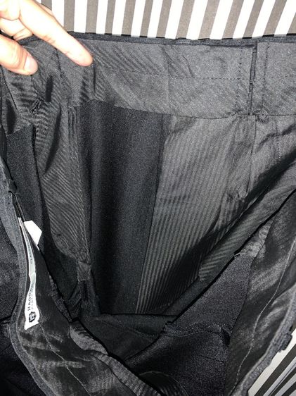 กางเกงสีดำ ขายาวทรงคลาสสิก Haggar Classic Fit No-Iron  Classic Fit Straight Leg 38 x40  รูปที่ 9