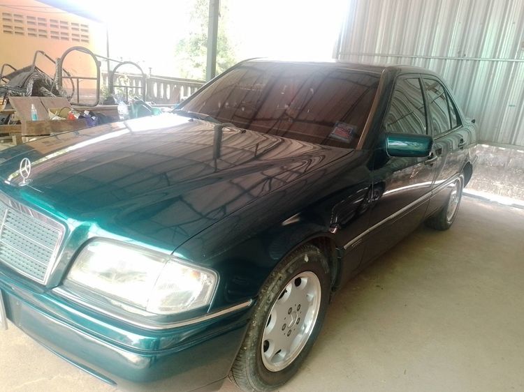 Mercedes-Benz C-Class 2001 C220 Sedan เบนซิน ไม่ติดแก๊ส เกียร์อัตโนมัติ เขียว รูปที่ 4