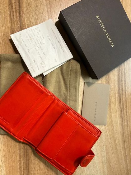 BOTTEGA VENETA short wallet (แท้) กล่อง การ์ด ใบเสร็จครบ รูปที่ 2