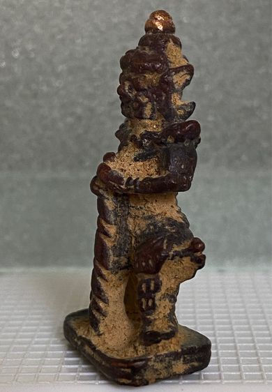 ท้าวเวสสุวรรณ รุ่นเทพสถิตย์ ปี 2544 เนื้อสัมฤทธิ์หล่อดินไทยตอก4โค๊ต (เกศทอง) วัดสุทัศน์ กทม. (หลวงปู่หมุน ปลุกเสก)  รูปที่ 4