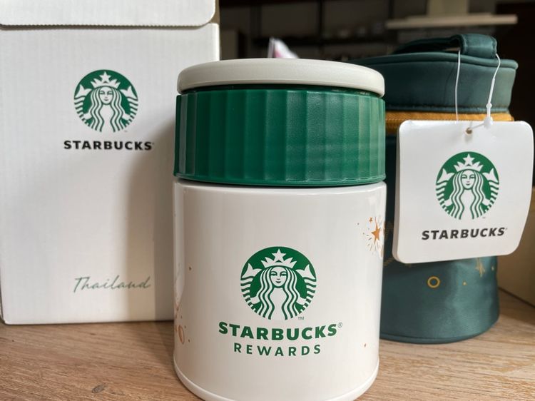 Starbucks- ที่ใส่อาหารเก็บอุณหภูมิ พกพา