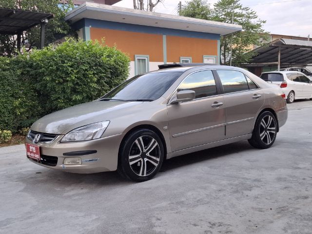 Honda Accord 2005 2.4 E i-VTEC Sedan เบนซิน ไม่ติดแก๊ส เกียร์อัตโนมัติ บรอนซ์ทอง รูปที่ 2