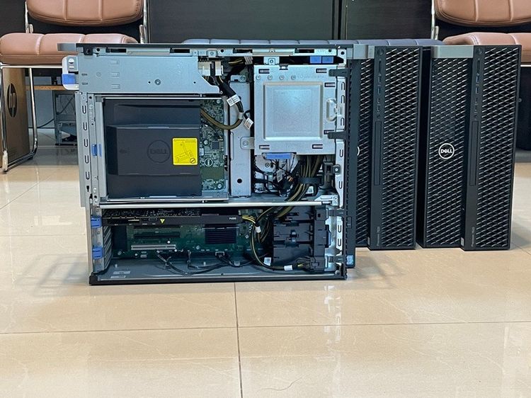 Dell Precision 7820 MT Xeon Gold 6148 X 2 40C 80T SSD256GB+HD1TB RAM32GB Quadro P4000(8GB DDR5) สำหรับงานตัดต่อ ออกแบบ มืออาชีพ รูปที่ 3