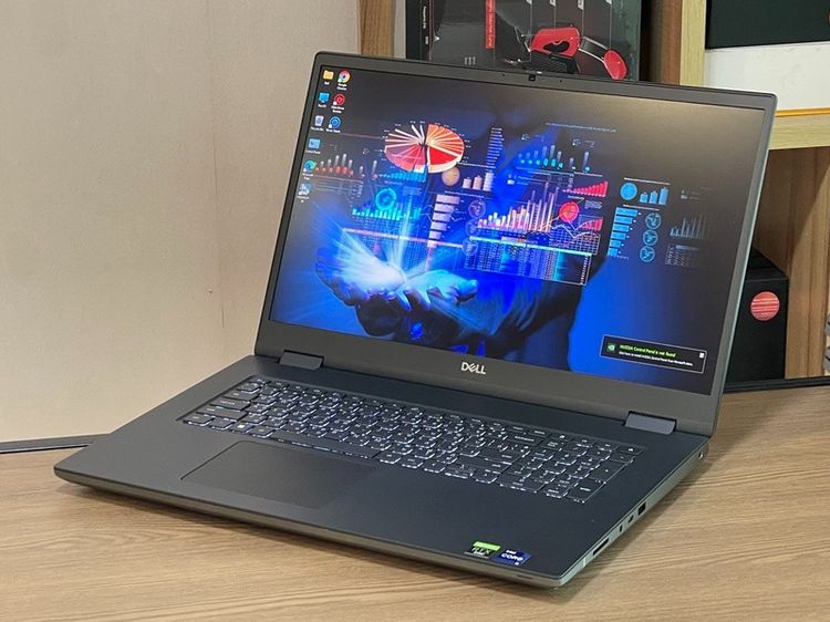 Dell Precision 7770 Mobile WorkStation i9-12950HX SSD1TB RAM32GB NVIDIA RTX A3000 (12GB GDDR6) สินค้ามือสอง ออกแบบ 2D 3D รูปที่ 2