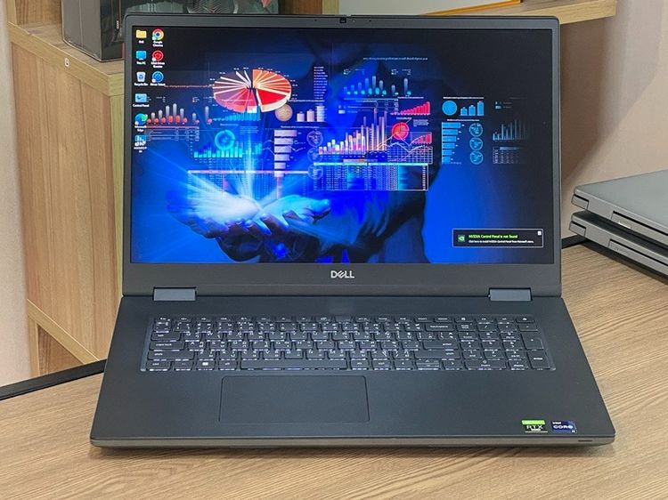 Dell Precision 7770 Mobile WorkStation i9-12950HX SSD1TB RAM32GB NVIDIA RTX A3000 (12GB GDDR6) สินค้ามือสอง ออกแบบ 2D 3D
