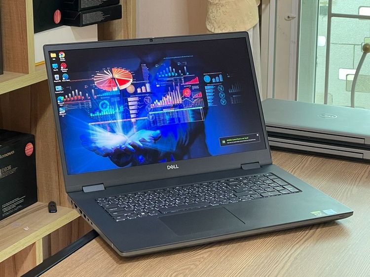 Dell Precision 7770 Mobile WorkStation i9-12950HX SSD1TB RAM32GB NVIDIA RTX A3000 (12GB GDDR6) สินค้ามือสอง ออกแบบ 2D 3D รูปที่ 3