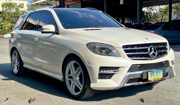 Mercedes-Benz ML-Class 2013 ML250 CDI Utility-car ดีเซล เกียร์อัตโนมัติ ขาว รูปที่ 2
