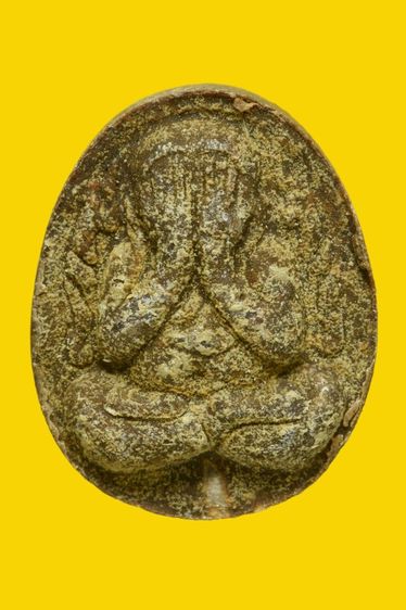 พระปิดตาหลวงปู่โต๊ะ พิมพ์กนกข้างหลังยันต์ รุ่นแรก แช่น้ำมนต์ เนื้อเกษร สภาพสวยมากๆไม่ผ่านการใช้  รูปที่ 3