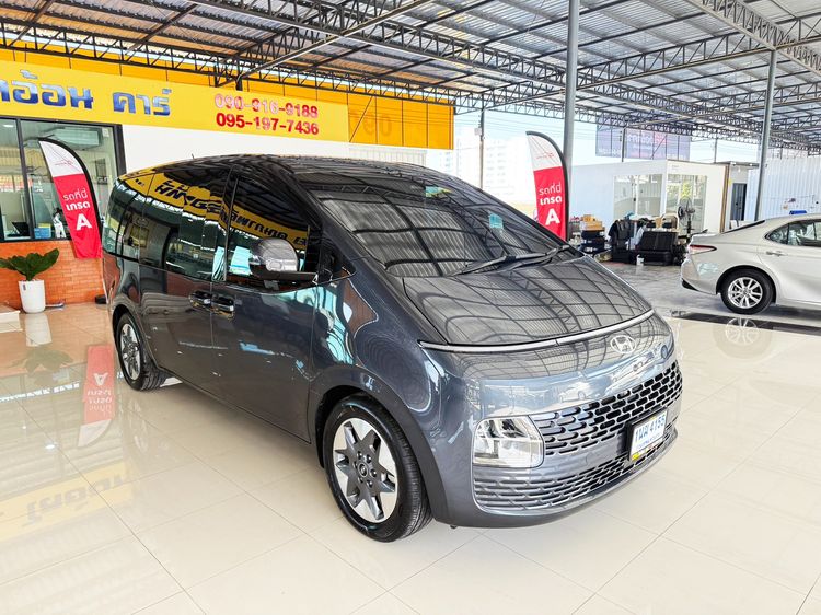 Hyundai Staria 2022 2.2 SEL Van ดีเซล ไม่ติดแก๊ส เกียร์อัตโนมัติ เทา รูปที่ 3