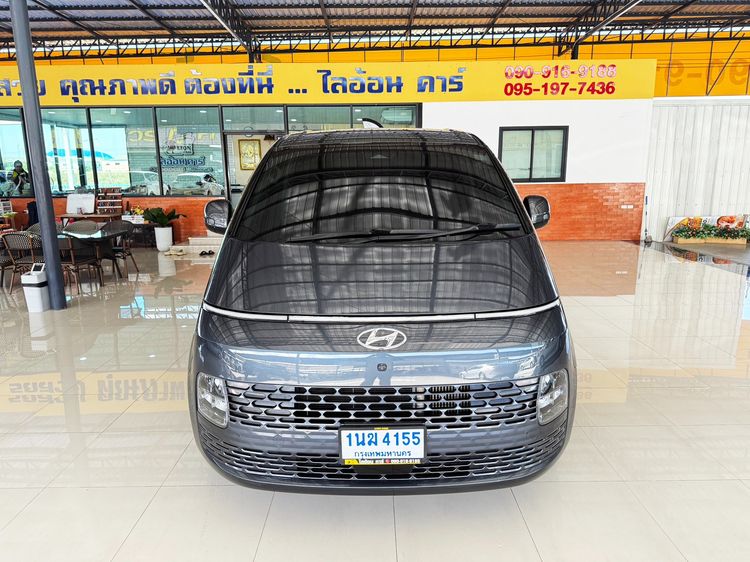 Hyundai Staria 2022 2.2 SEL Van ดีเซล ไม่ติดแก๊ส เกียร์อัตโนมัติ เทา รูปที่ 2
