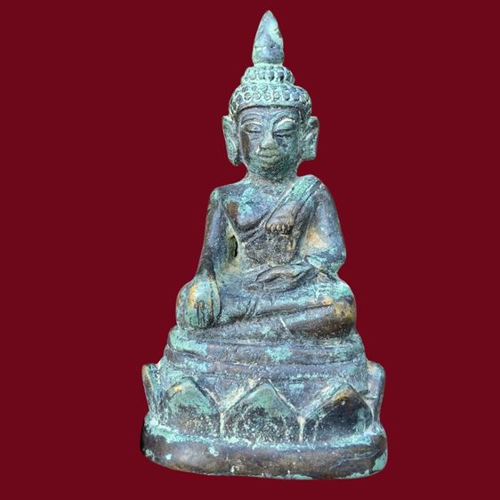 พระเชียงแสน เนื้อสัมฤทธิ์ กรุเชียงราย