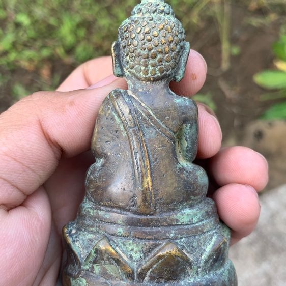 พระเชียงแสน เนื้อสัมฤทธิ์ กรุเชียงราย รูปที่ 8