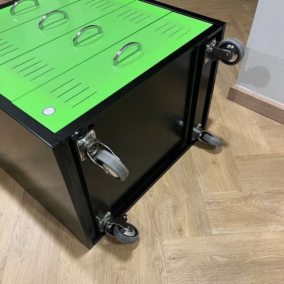 ตู้เหล็ก Sure ล้อเลื่อน 4 ลิ้นชัก สีเขียวเหนี่ยวทรัพย์ รูปที่ 14