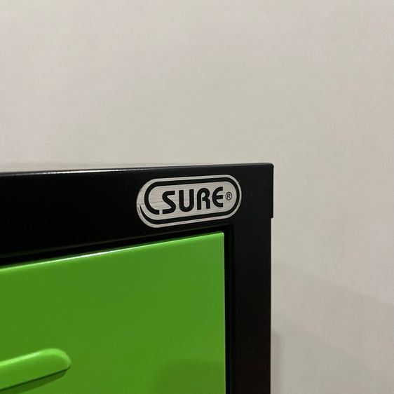 ตู้เหล็ก Sure ล้อเลื่อน 4 ลิ้นชัก สีเขียวเหนี่ยวทรัพย์ รูปที่ 13