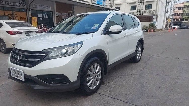Honda CR-V 2014 2.0 SE Utility-car เบนซิน ไม่ติดแก๊ส เกียร์อัตโนมัติ ขาว รูปที่ 3