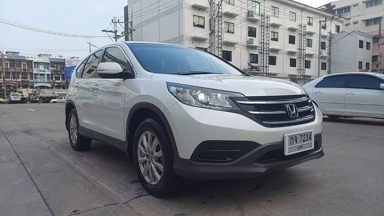 Honda CR-V 2014 2.0 SE Utility-car เบนซิน ไม่ติดแก๊ส เกียร์อัตโนมัติ ขาว รูปที่ 2