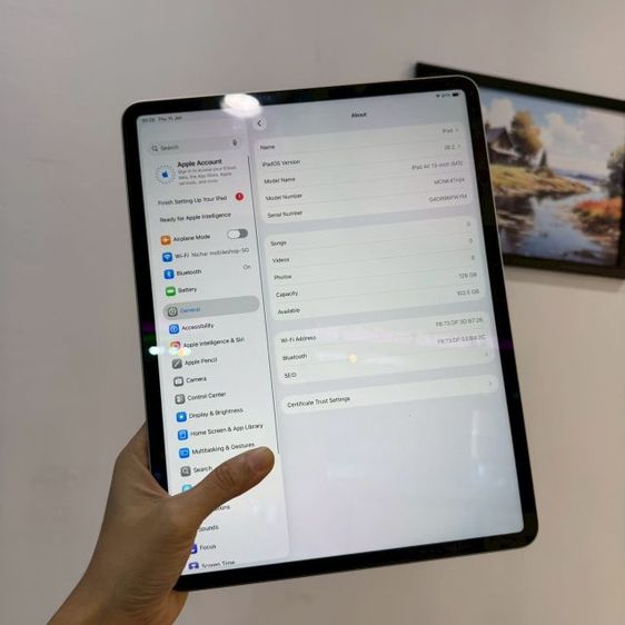  iPad Air M3 13นิ้ว  128gb ประกันถึง  24เดือน5ปี 2026
 รูปที่ 2