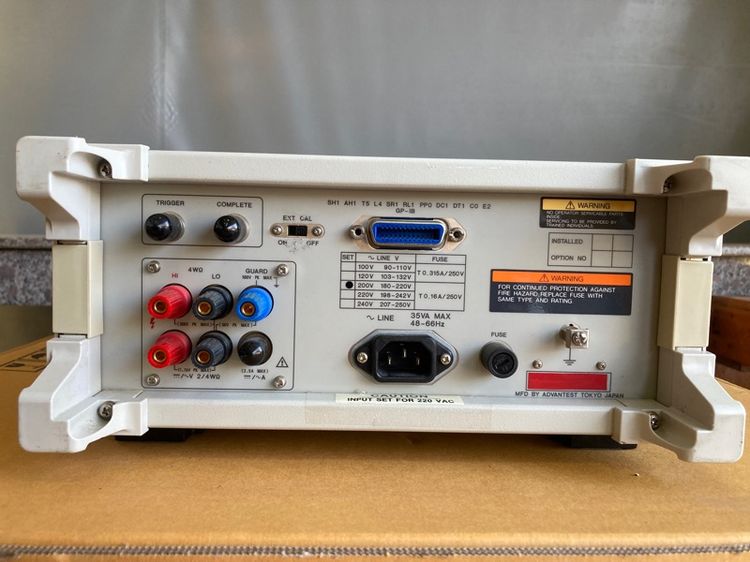 ADVANTEST-Digital Multimeter รุ่น R6871E-DC รูปที่ 2