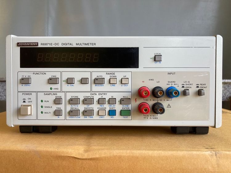 ADVANTEST-Digital Multimeter รุ่น R6871E-DC