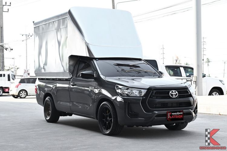รถ Toyota Hilux Revo 2.4 Entry สี เทา