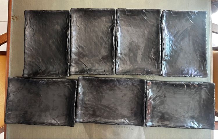 จานโชว์อาหาร เมลามีน