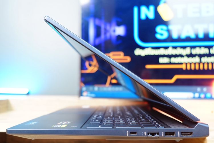 HP Victus Gaming 15 Ryzen5-5600H RTX3050Ti(4GB) Ram8 SSD512 จอ15.6 FHD 144Hz สเปคสูง เครื่องสวย ดีไซน์เรียบหรู ขายเพียง 17,990.- รูปที่ 6