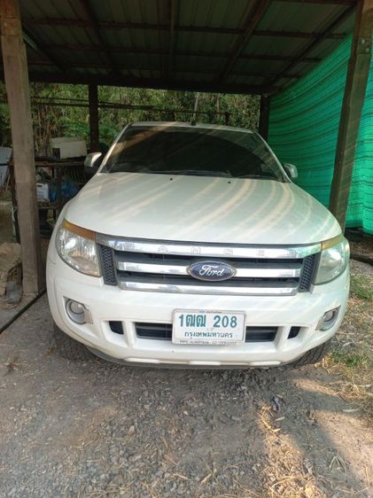 Ford Ranger 2014 2.2 Hi-Rider XLT Pickup ดีเซล เกียร์ธรรมดา ขาว รูปที่ 4